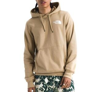 The North Face Khaki Tan Never Stop Exploring Hoodie Relaxed Fit Size Medium